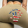 Patriotic Print Women’s Fitness Leggings