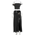Summer Night Glam Two-Piece Skirt Set