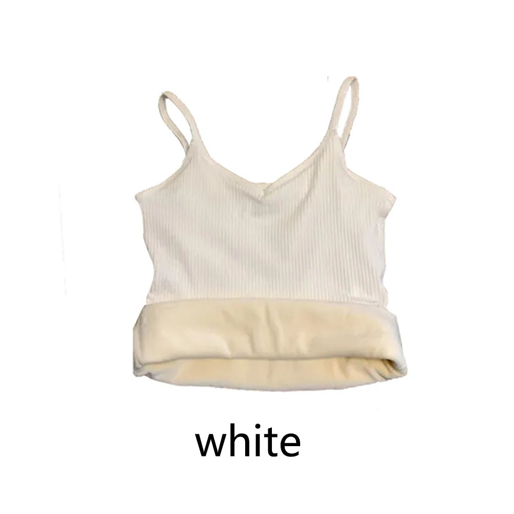 Slim-Fit Heat Retention Camisole - Sleeveless Thermal Vest for Women