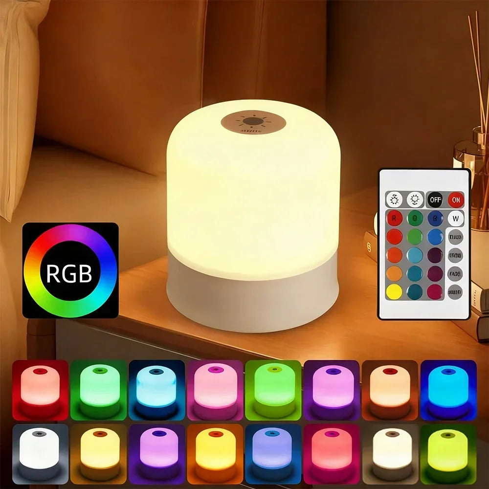 CozyVibe Rechargeable Bedside Lamp