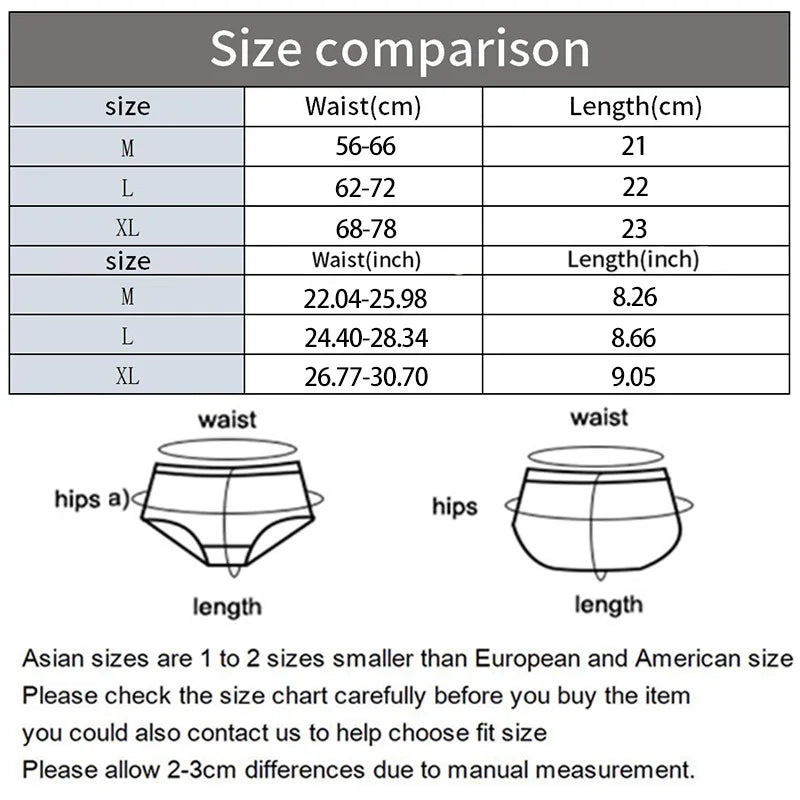 Chic Lace Trim Seamless Underwear (Set of 3) - Quick-Dry Invisible Briefs