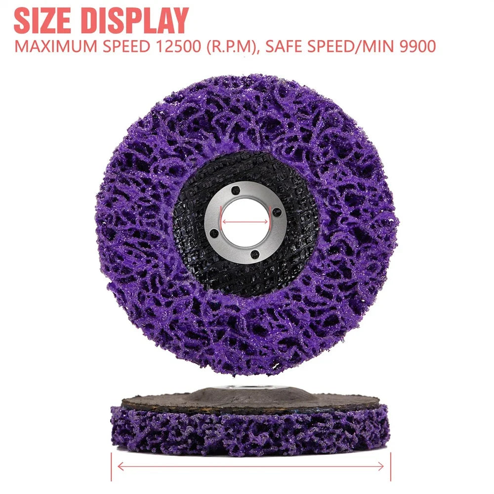 Angle Grinder Clean & Strip Disc - Durable Grinding Wheel for Metal and Wood