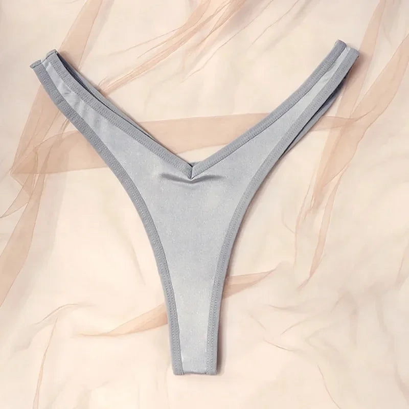 Ultra-Thin Low-Waist Sports G-String - Traceless Bikini Underpants