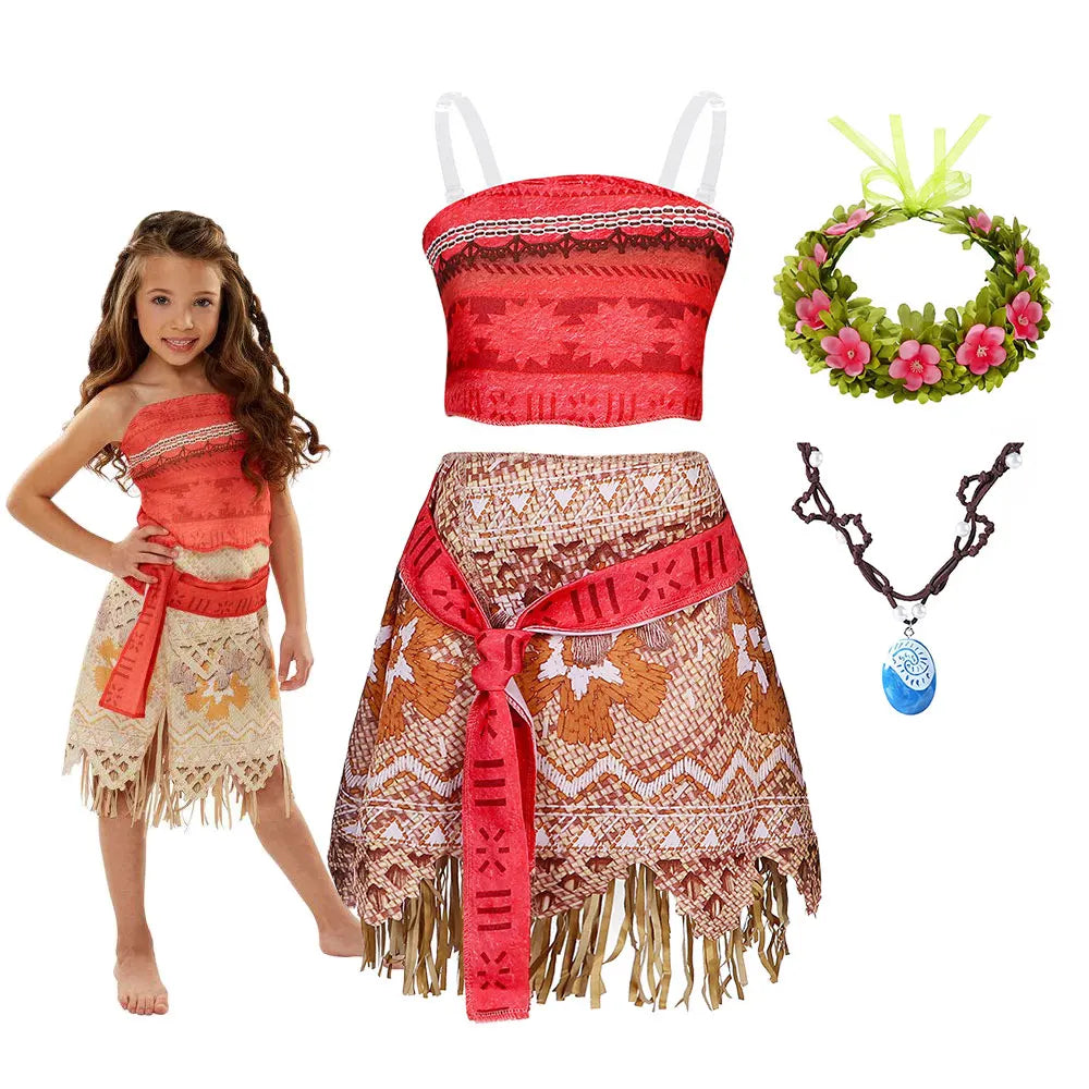 Girl's Tropical Voyage Princess Costume – Perfect for Parties & Role Play