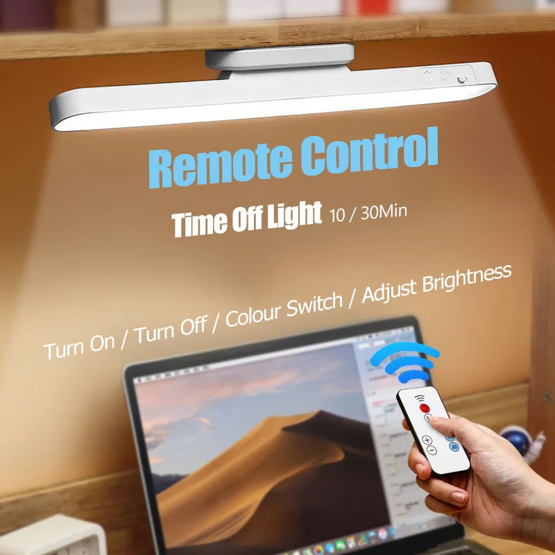 LuminaGlow Magnetic Wireless LED Desk & Cabinet Light