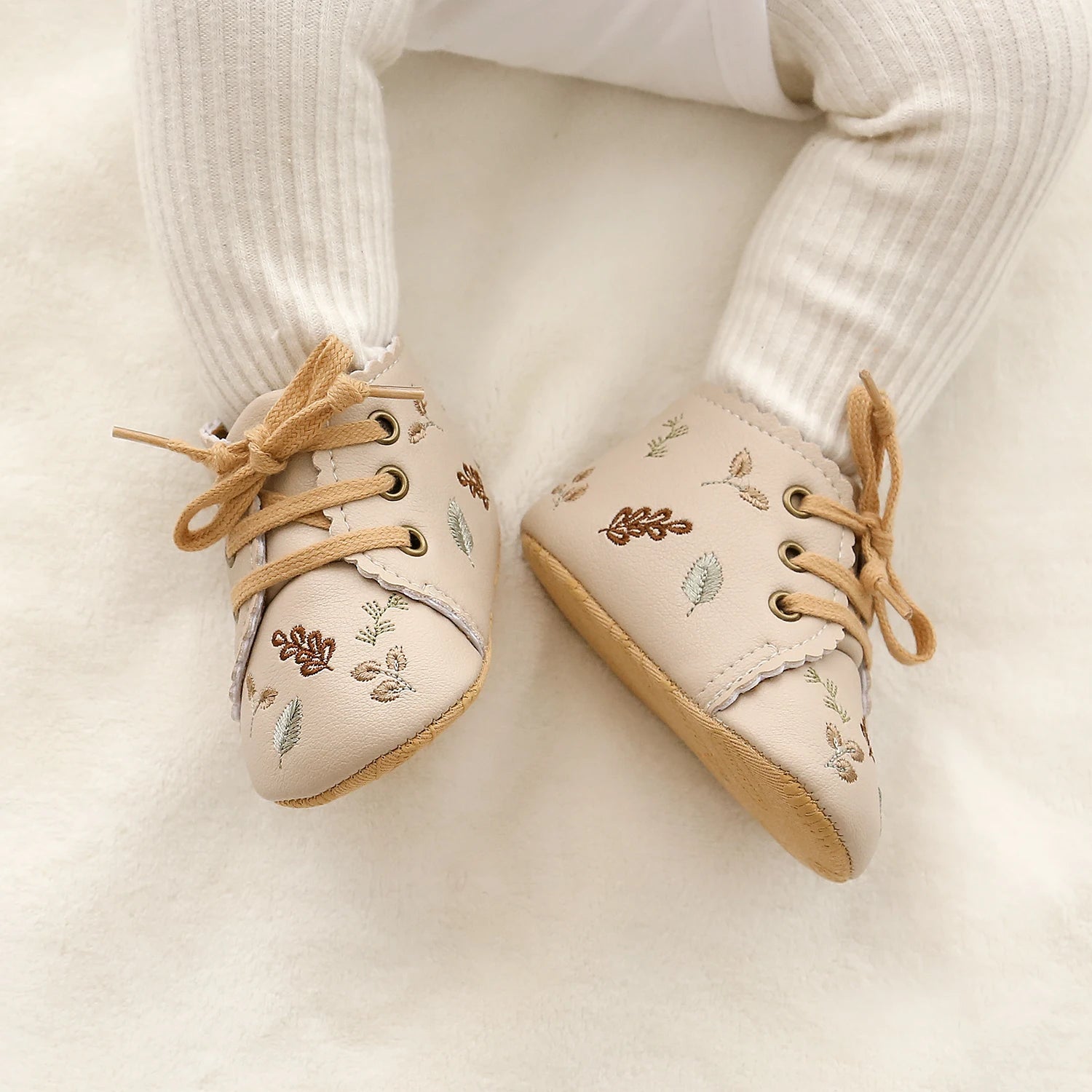 Adorable Floral Infant Sandals – Non-Slip Pre-Walkers for Baby Boys & Girls