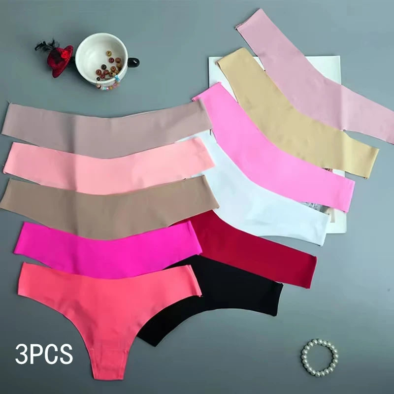 Quick-Dry V-Waist Sports Underwear - Invisible Ice Silk Seamless Panties
