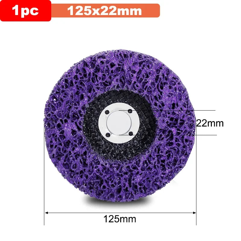 Angle Grinder Clean & Strip Disc - Durable Grinding Wheel for Metal and Wood