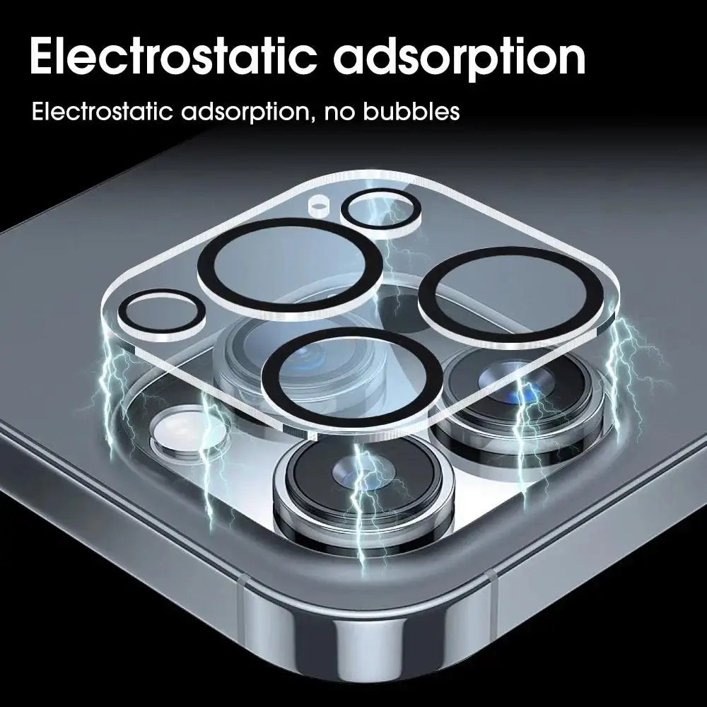 [Set of 4] iPhone Rear Camera Lens Protector - HD Clarity & Impact Protection