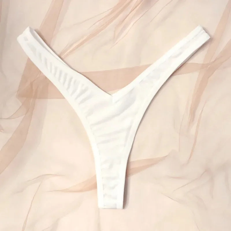 Ultra-Thin Low-Waist Sports G-String - Traceless Bikini Underpants