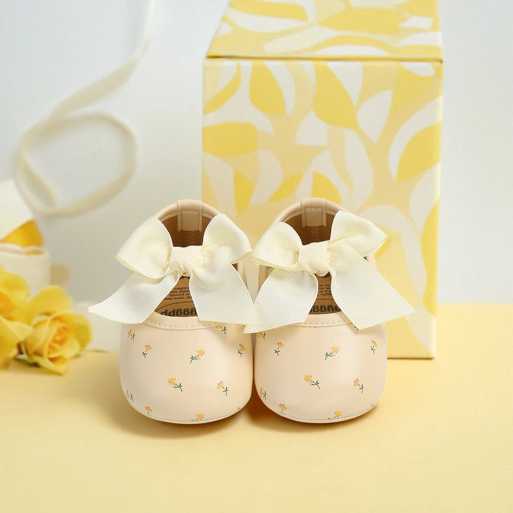 Adorable Floral Infant Sandals – Non-Slip Pre-Walkers for Baby Boys & Girls