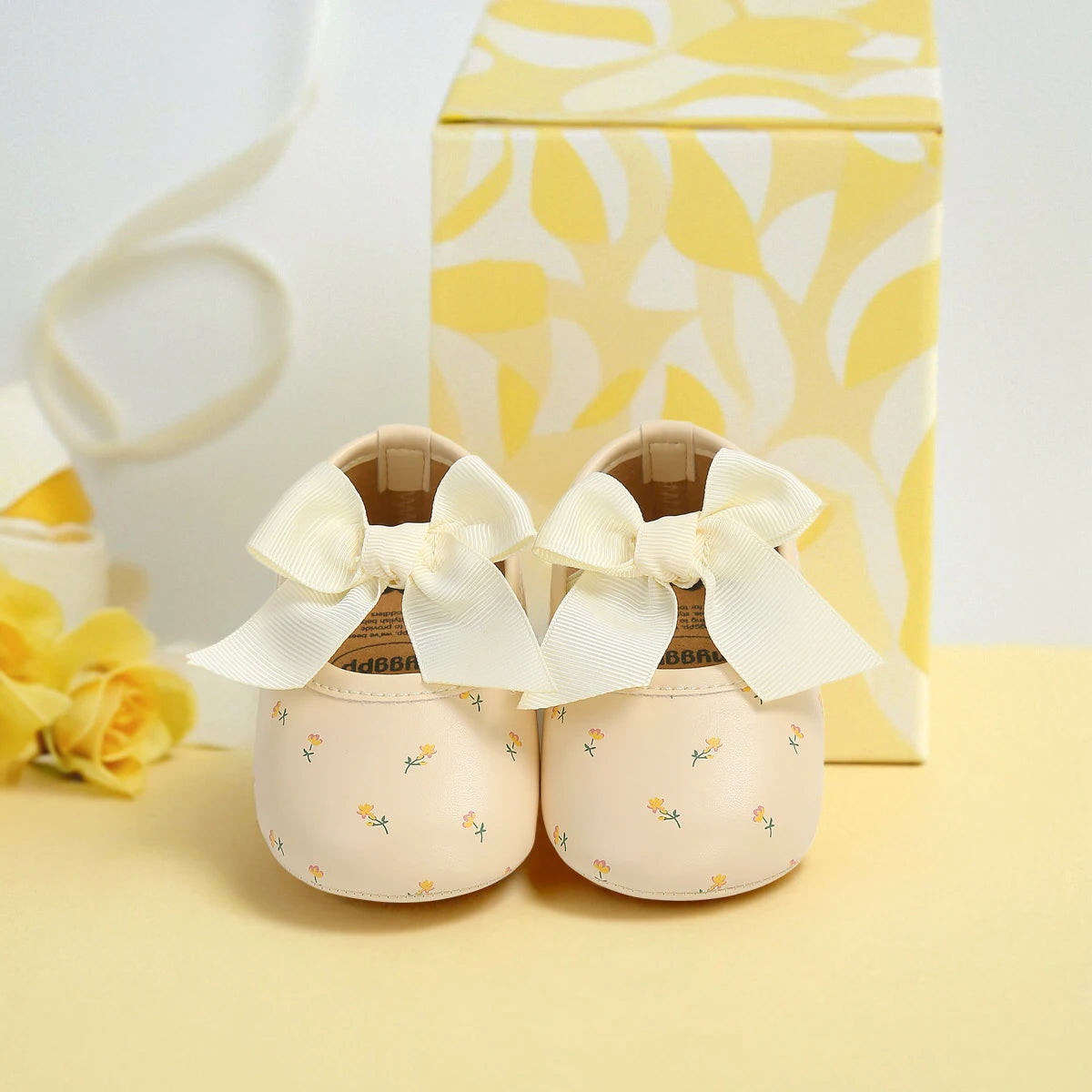 Adorable Floral Infant Sandals – Non-Slip Pre-Walkers for Baby Boys & Girls