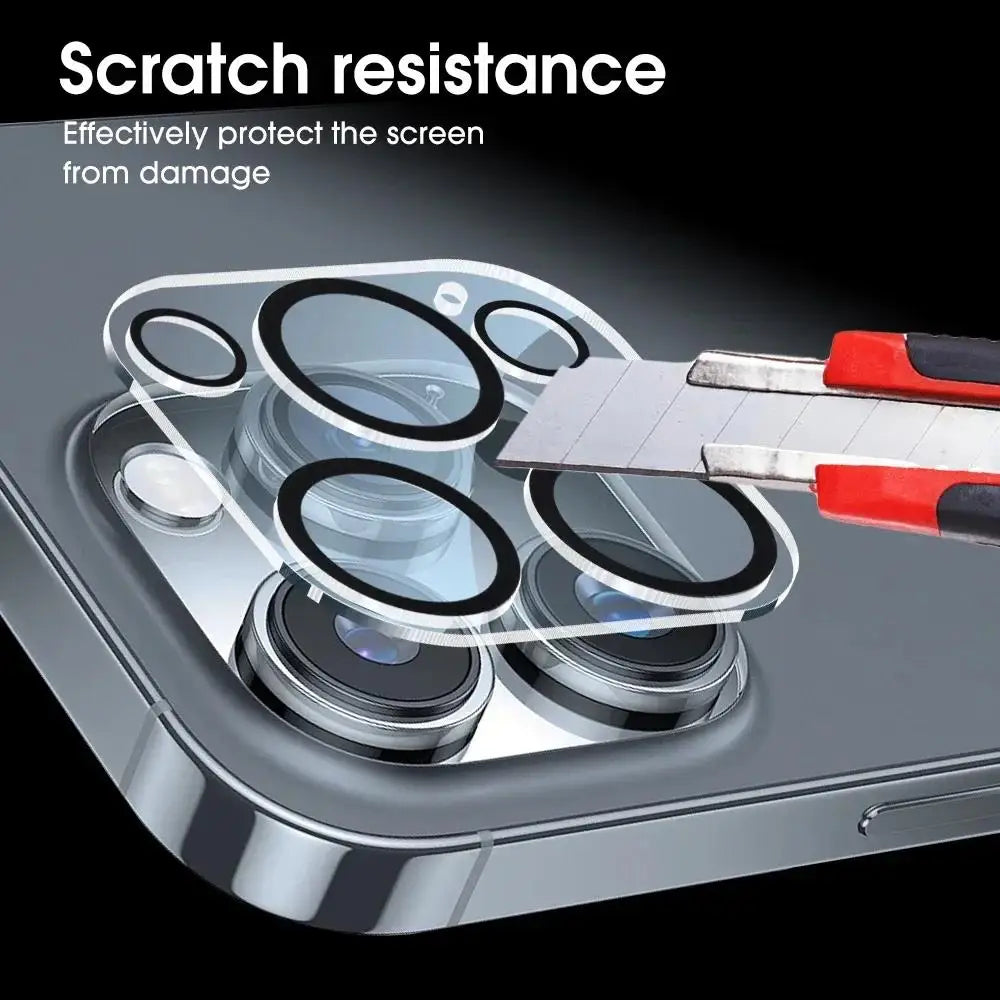 [Set of 4] iPhone Rear Camera Lens Protector - HD Clarity & Impact Protection