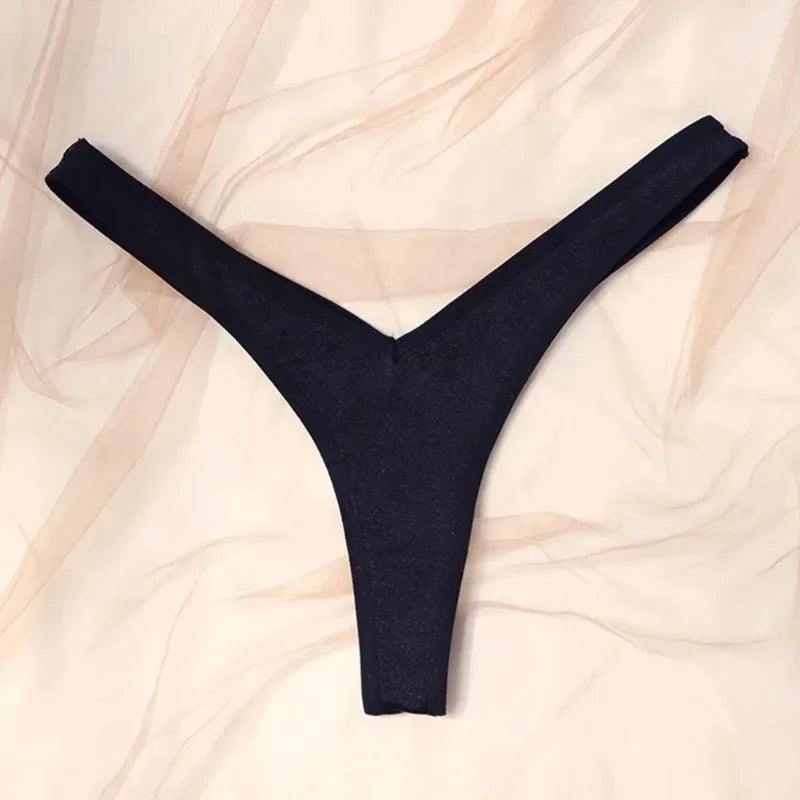 Ultra-Thin Low-Waist Sports G-String - Traceless Bikini Underpants