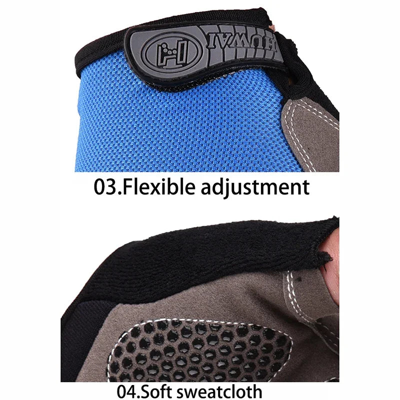 Pro-Grip Anti-Slip Fitness Gloves - Breathable Workout Essentials