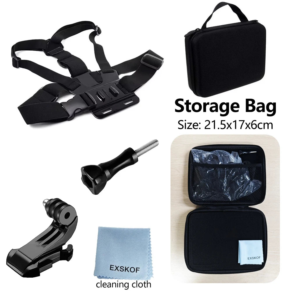 Hands-Free POV Action Camera Chest Mount