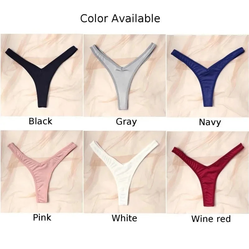 Ultra-Thin Low-Waist Sports G-String - Traceless Bikini Underpants