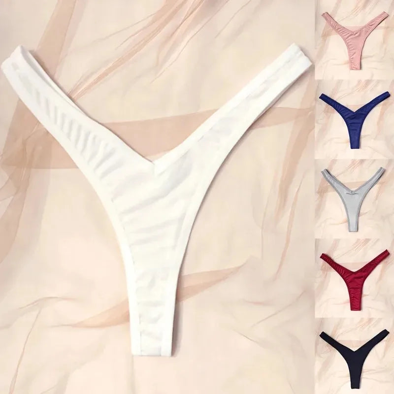 Ultra-Thin Low-Waist Sports G-String - Traceless Bikini Underpants