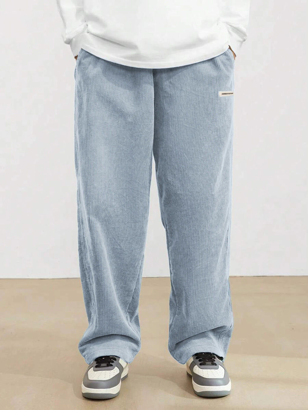 Urban Corduroy Streetwear Trousers | Relaxed Fit Casual Pants