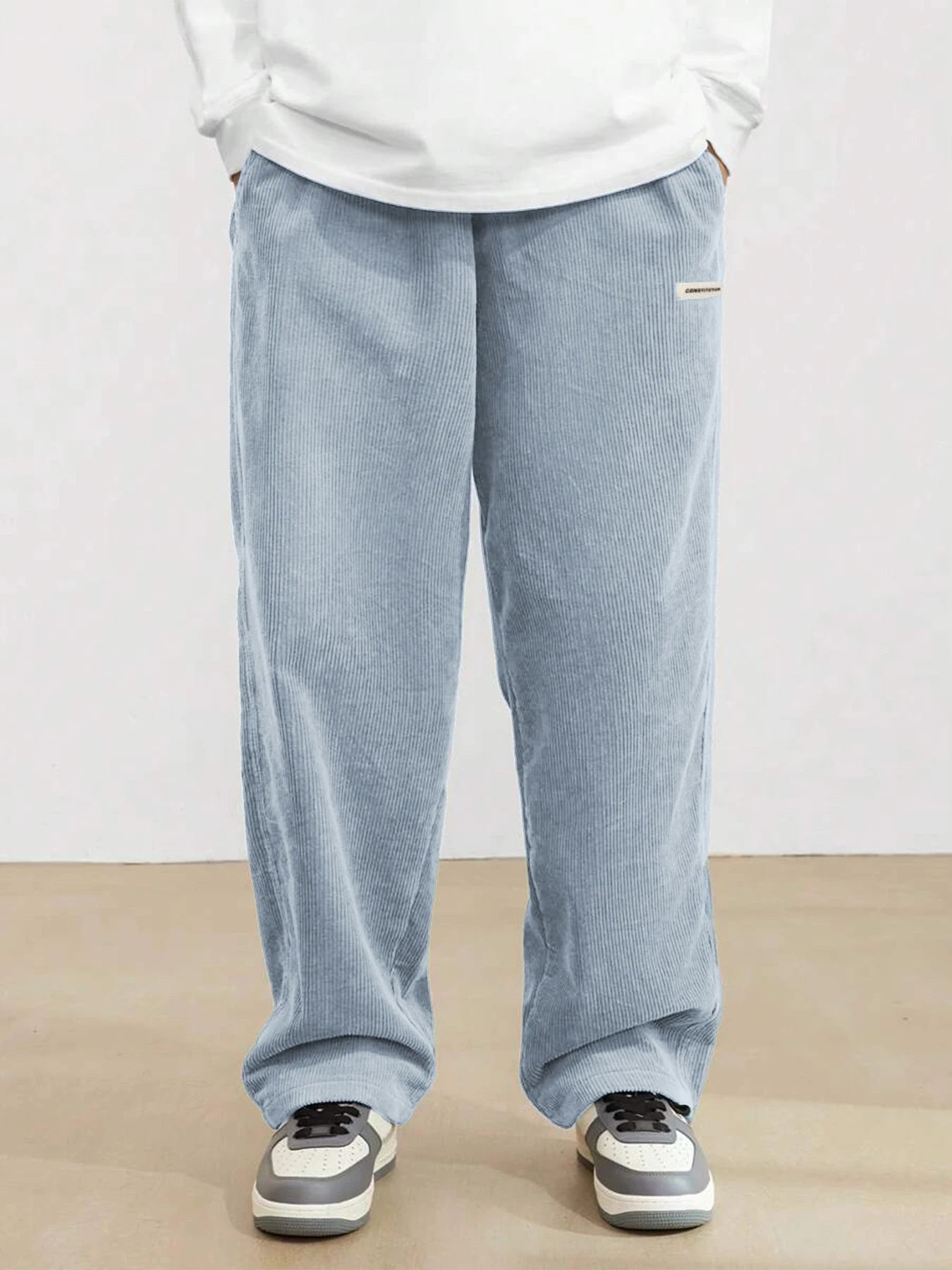 Urban Corduroy Streetwear Trousers | Relaxed Fit Casual Pants