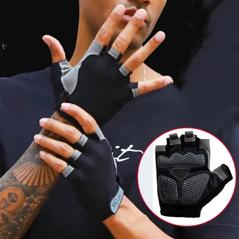 Pro-Grip Anti-Slip Fitness Gloves - Breathable Workout Essentials