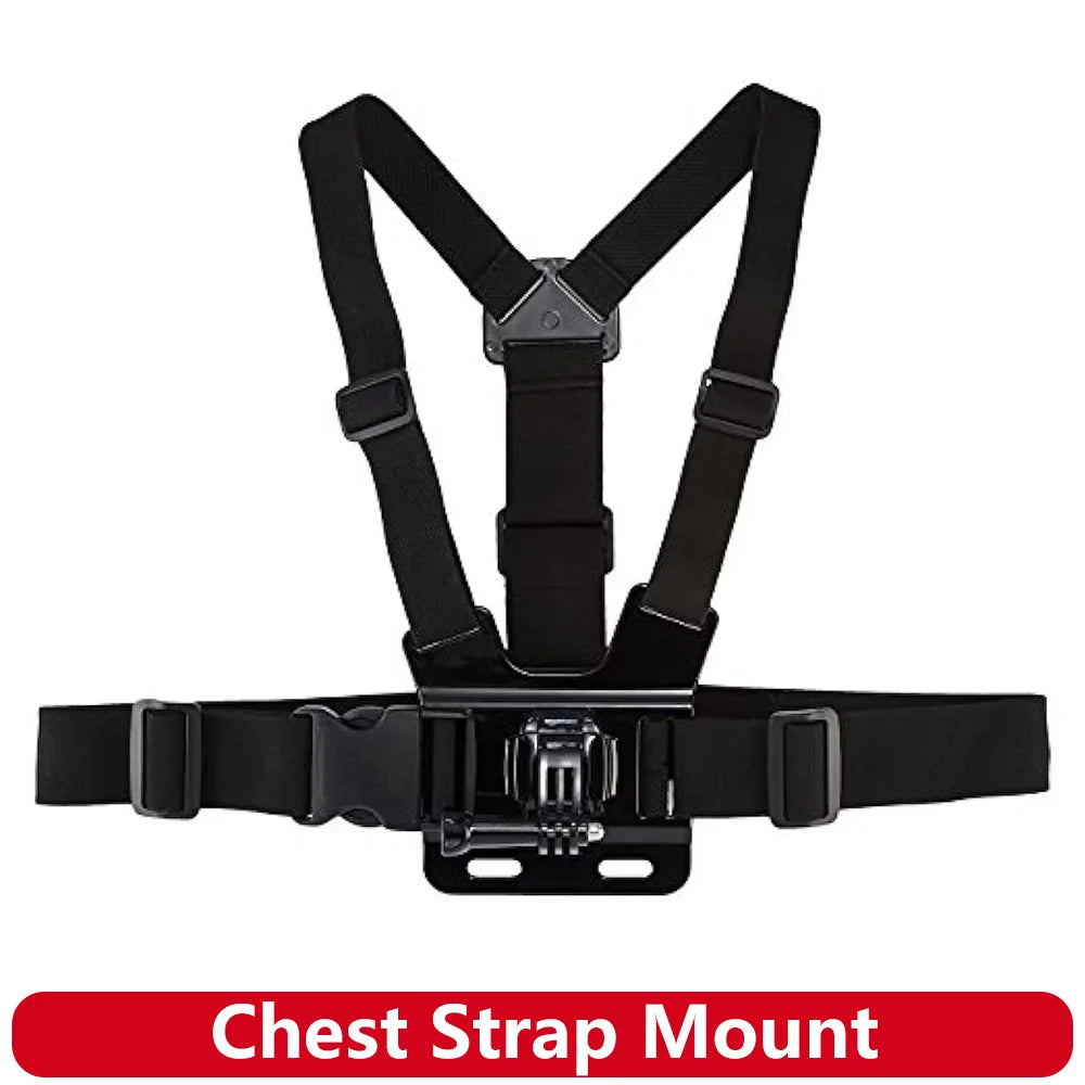 Hands-Free POV Action Camera Chest Mount