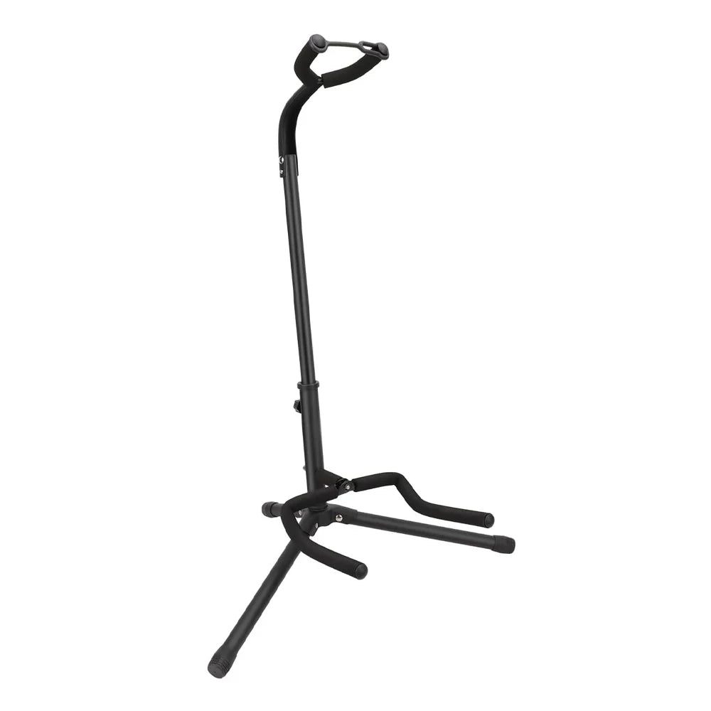 Collapsible Guitar Stand with Secure Lock - Lightweight & Travel-Friendly