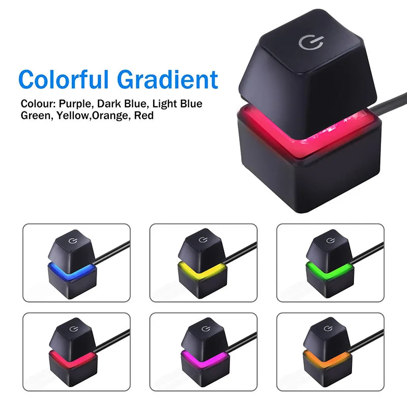 Clicky External PC Power Switch (RGB Mechanical Shaft)