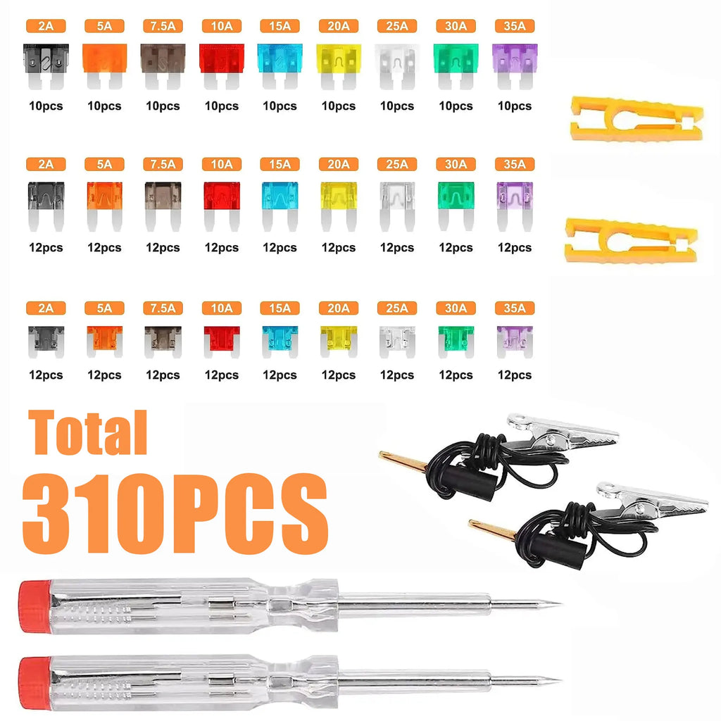 OmniDrive 310pc Automotive Fuse Assortment