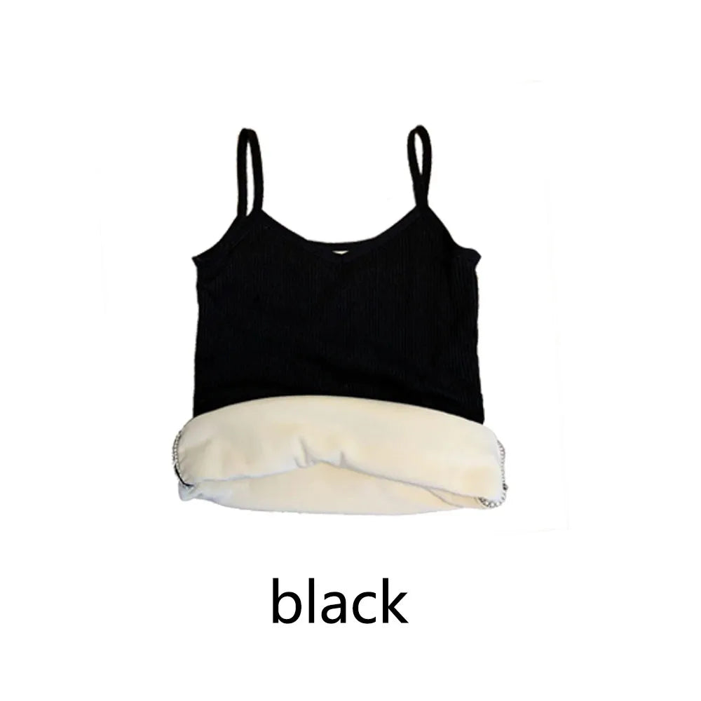 Slim-Fit Heat Retention Camisole - Sleeveless Thermal Vest for Women