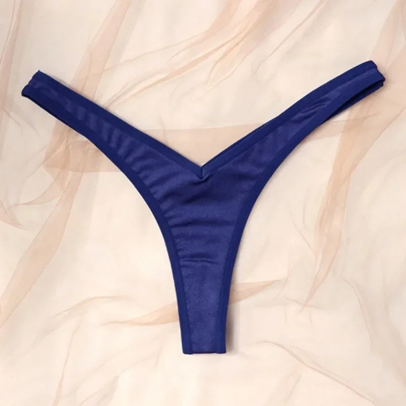 Ultra-Thin Low-Waist Sports G-String - Traceless Bikini Underpants