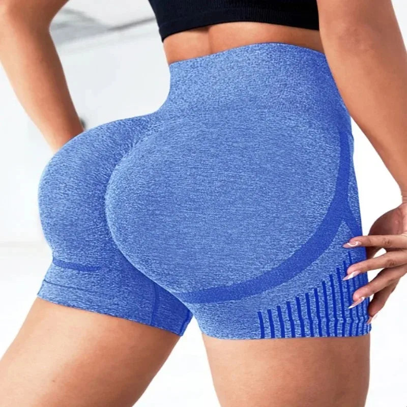 Quick-Dry Seamless Workout Shorts - Breathable High-Elasticity Fitness Wear
