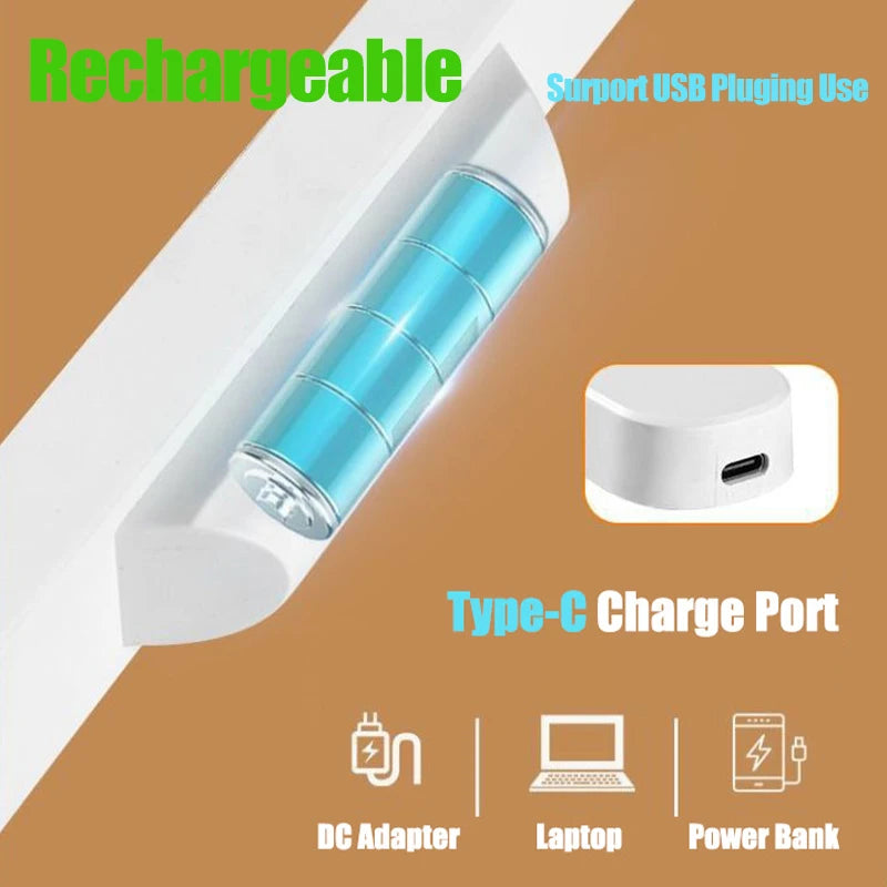 LuminaGlow Magnetic Wireless LED Desk & Cabinet Light