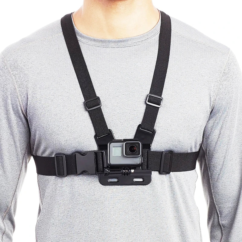 Hands-Free POV Action Camera Chest Mount