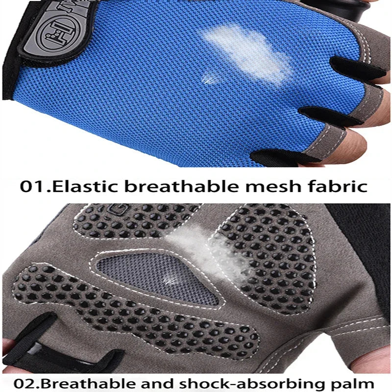 Pro-Grip Anti-Slip Fitness Gloves - Breathable Workout Essentials